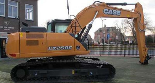 Case cx250c kraan